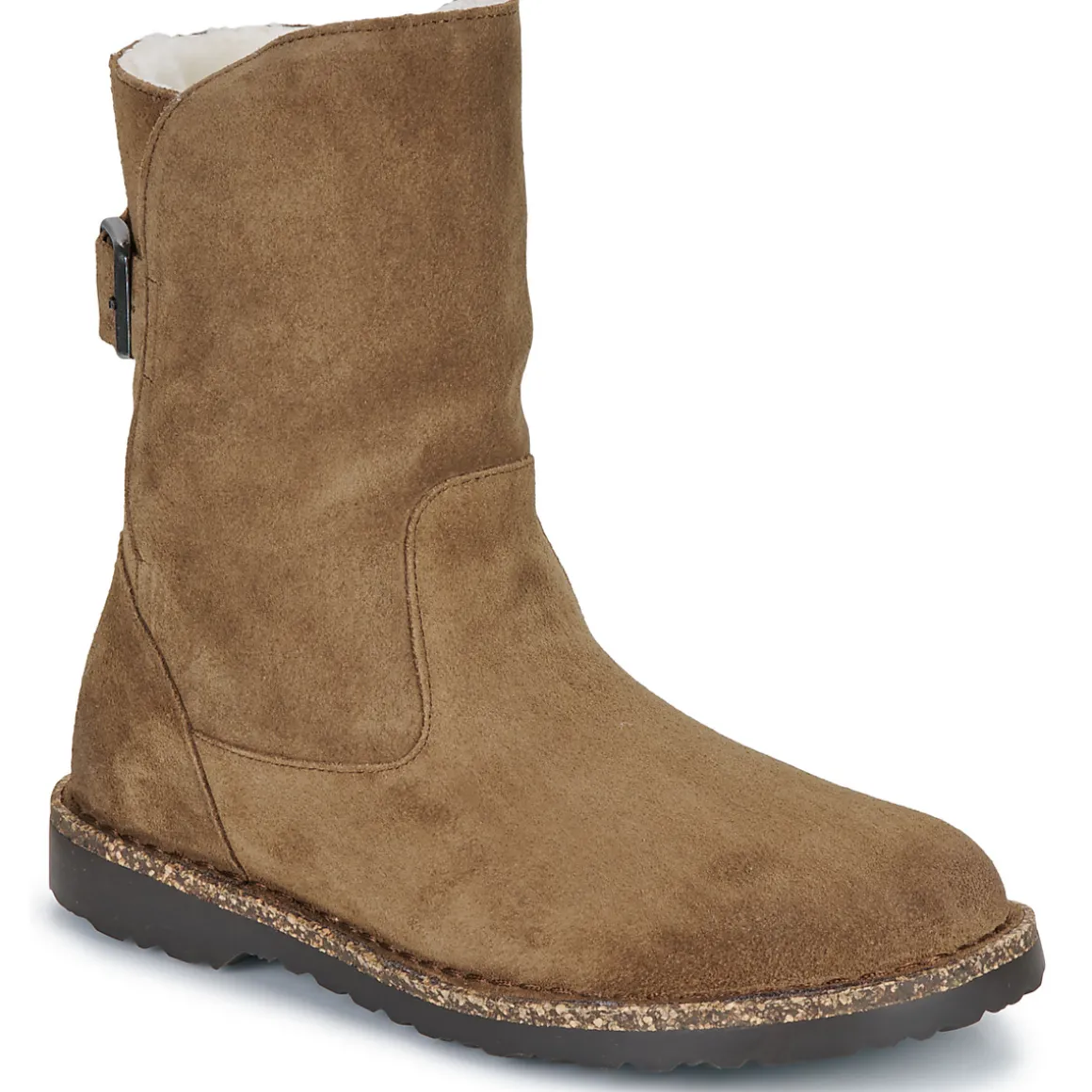 BIRKENSTOCK - Uppsala Shearling LEVE Dark Tea