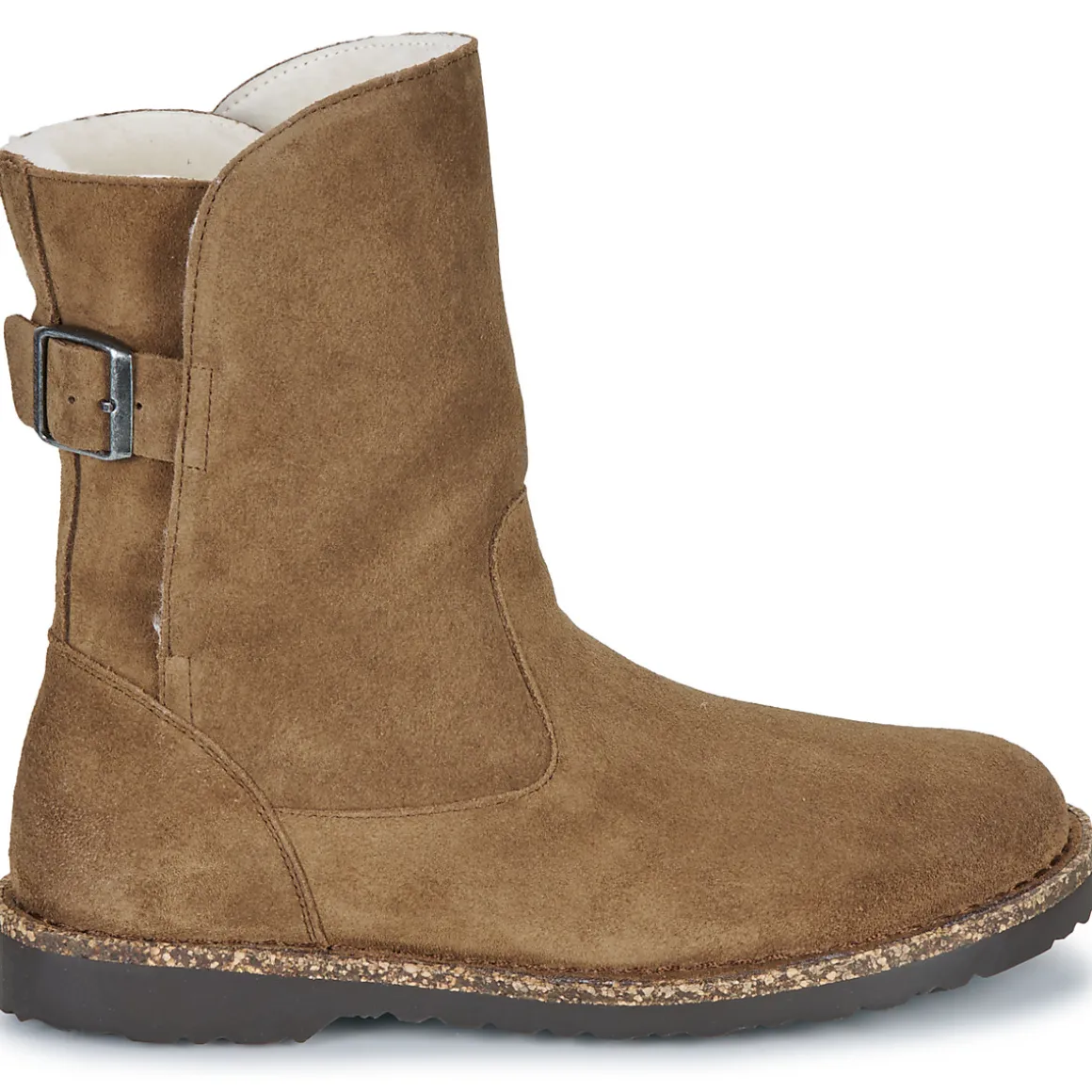 BIRKENSTOCK - Uppsala Shearling LEVE Dark Tea