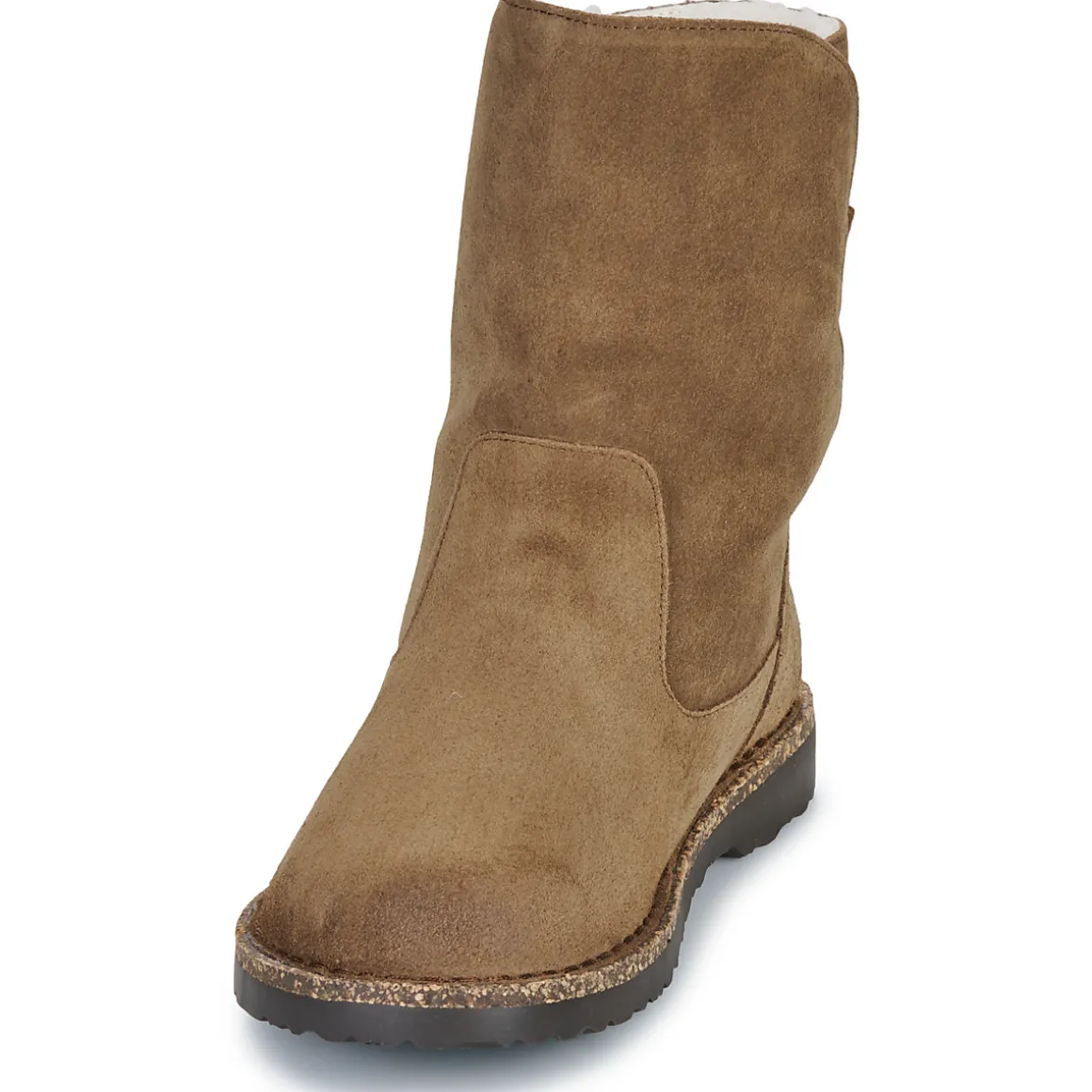 BIRKENSTOCK - Uppsala Shearling LEVE Dark Tea