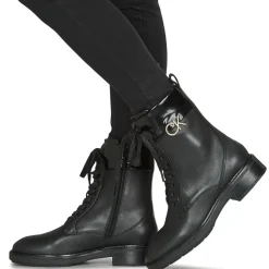 Calvin Klein Jeans - RUBBER SOLE COMBAT BOOT W/HW