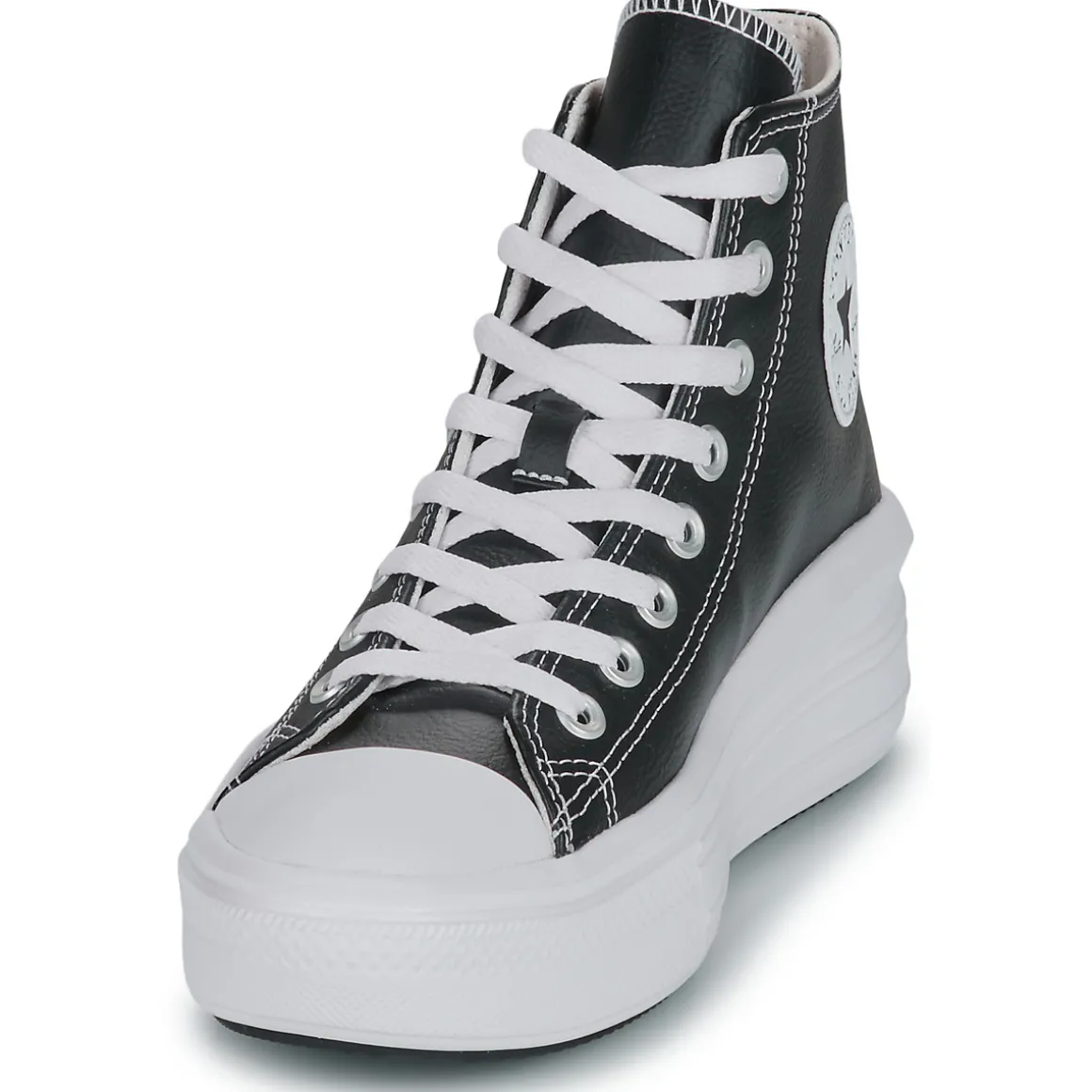 Converse - CHUCK TAYLOR ALL STAR MOVE PLATFORM LEATHER