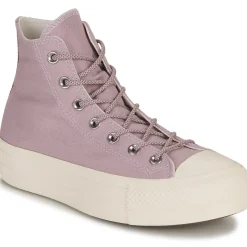 Converse - CHUCK TAYLOR ALL STAR LIFT PLATFORM SUMMER UTILITY-LUCID LILAC/V