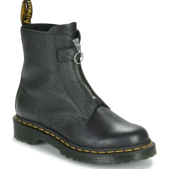 Dr. Martens - 1460 FRONT ZIP BLACK WANAMA
