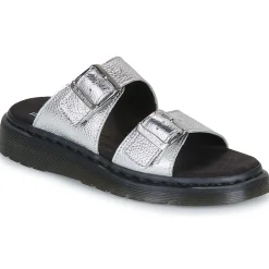 Dr. Martens - Josef Slide Silver Metallic Tumble