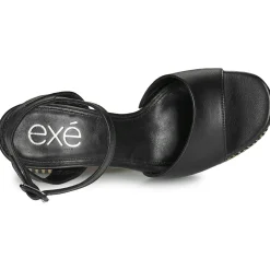 Exé Shoes - 691-ANCONA-LEATHER-BLACK