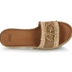Exé Shoes - 549-HYDRA-RAFFIA-TAN