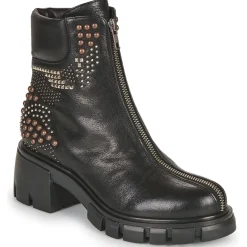 Fru.it - 8340-953-GLOVE-NERO-BROCHIE-MULTICOLOR