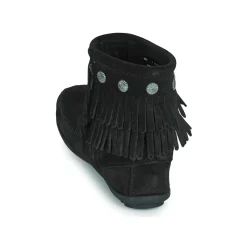 Minnetonka - DOUBLE FRINGE SIDE ZIP BOOT