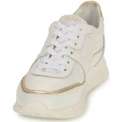 Myma - 7715MY02-CUIR-BLANC-LAMINATO-PLATINE-CUIR-BLANC-PERFO