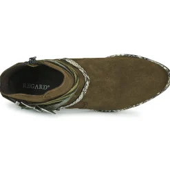 Regard - NAPOLI V3 VELOURS MILITARE
