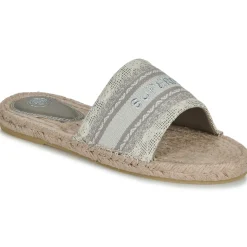 Superdry - Mules Compensées Style Espadrille En Toile