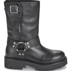 Tommy Jeans - TJW URBAN BIKER BOOT LEATHER
