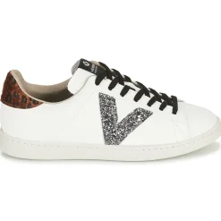 Victoria - TENIS EFECTO PIEL GLITTER
